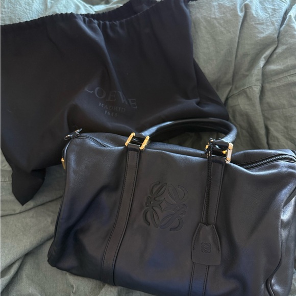 Loewe Black Calfskin Boston Bag - Picture 5 of 12